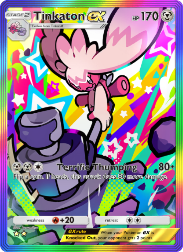 Tinkaton ex - Pokémon TCG Card