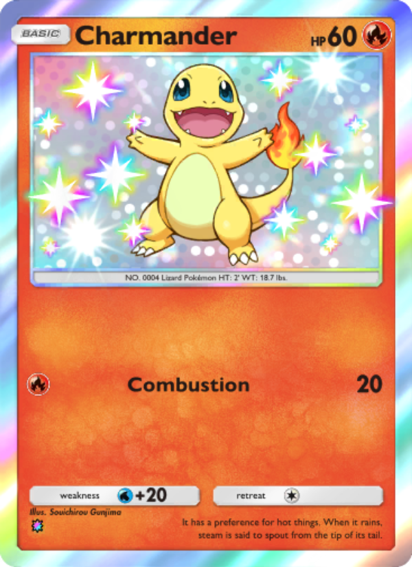 Charmander - Pokémon TCG Card