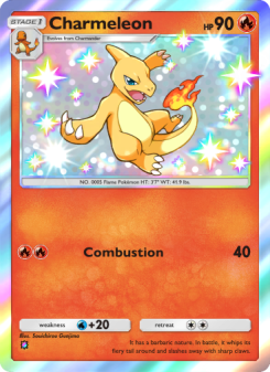 Charmeleon - pokemon TCG Card