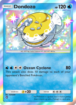 Dondozo - pokemon TCG Card