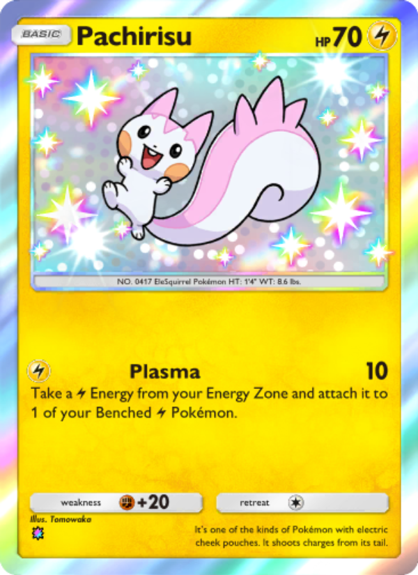 Pachirisu - Pokémon TCG Card