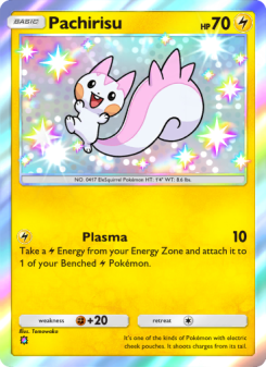 Pachirisu - pokemon TCG Card