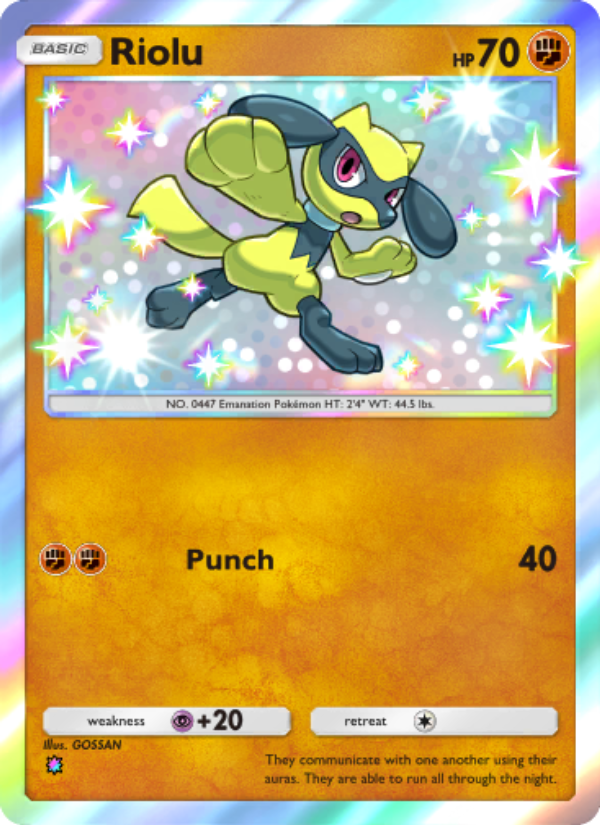 Riolu - Pokémon TCG Card