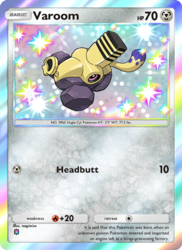 Varoom - Pokémon TCG Card
