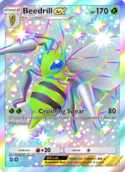 Beedrill ex - pokemon TCG Card