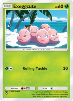 Exeggcute - pokemon TCG Card