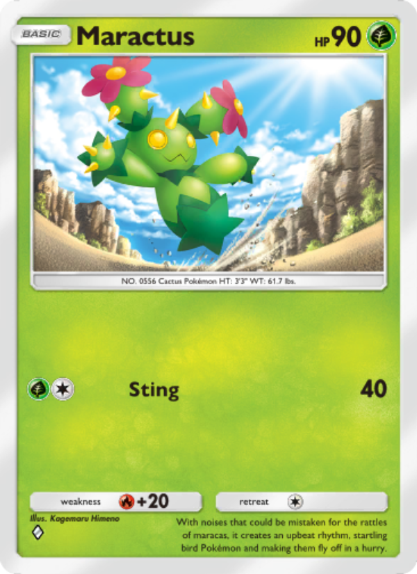 Maractus - Pokémon TCG Card
