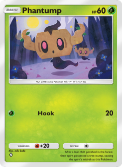 Phantump - pokemon TCG Card