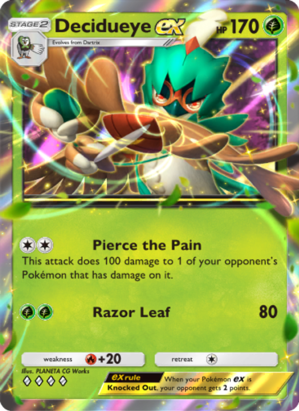 Decidueye ex - Pokémon TCG Card