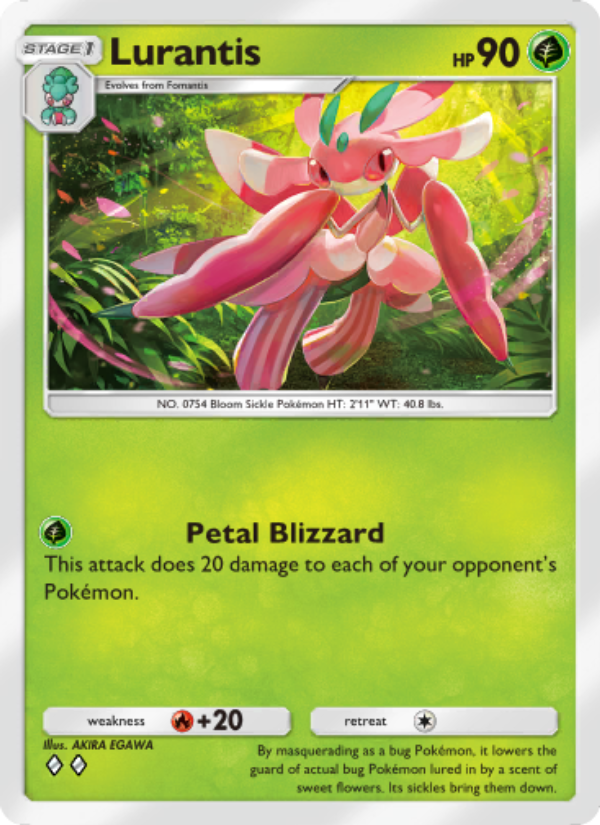 Lurantis - Pokémon TCG Card
