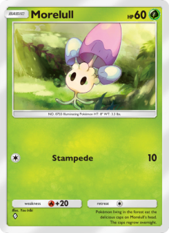 Morelull - pokemon TCG Card