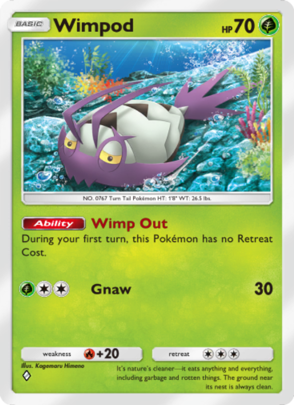 Wimpod - Pokémon TCG Card