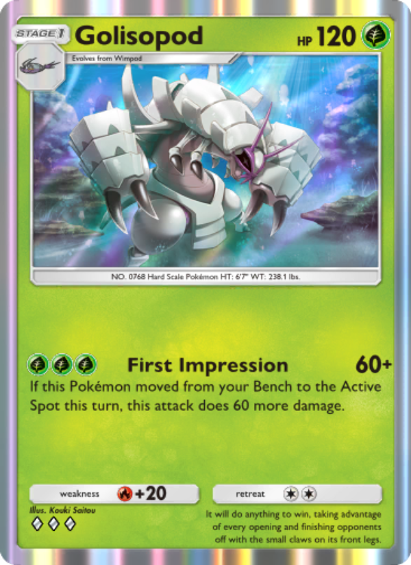 Golisopod - Pokémon TCG Card