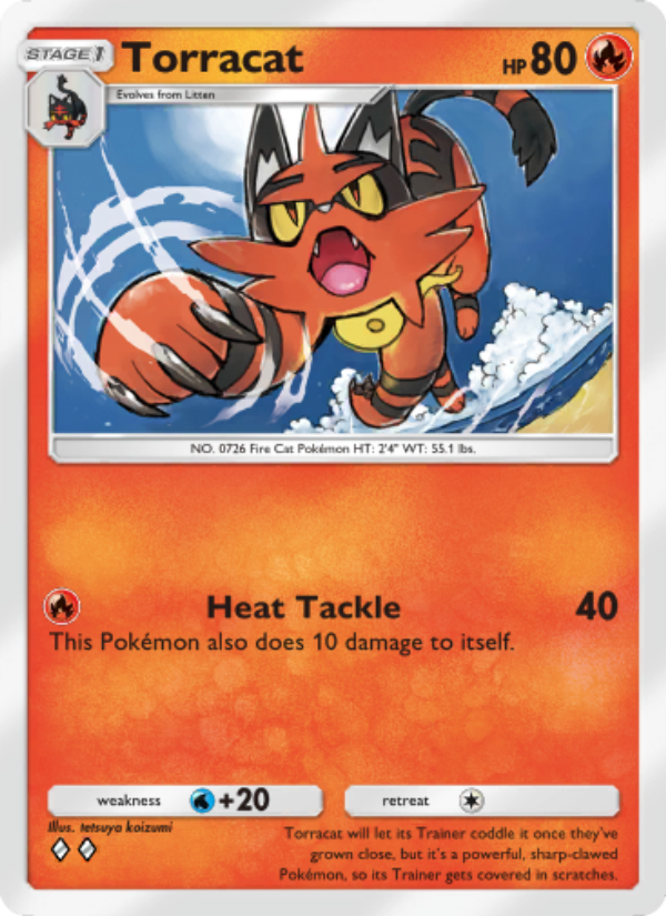 Torracat - Pokémon TCG Card
