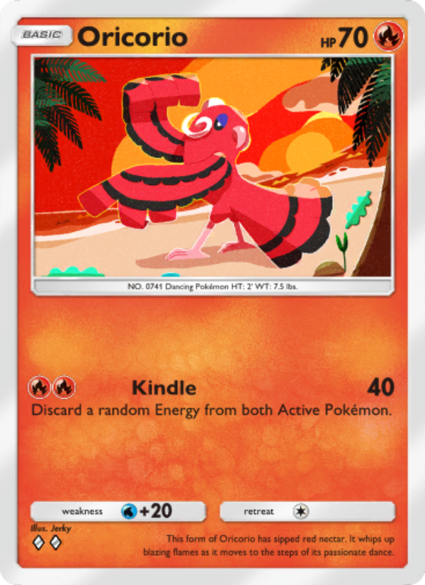 Oricorio - Pokémon TCG Card