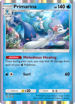 Primarina - pokemon TCG Card