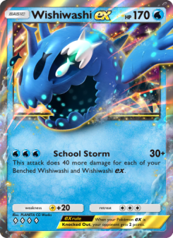 Wishiwashi ex - pokemon TCG Card