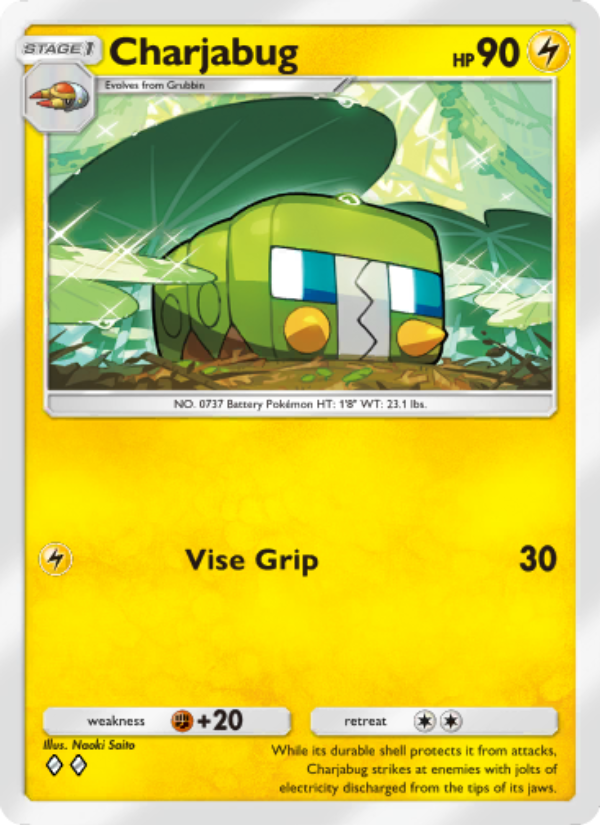 Charjabug - Pokémon TCG Card
