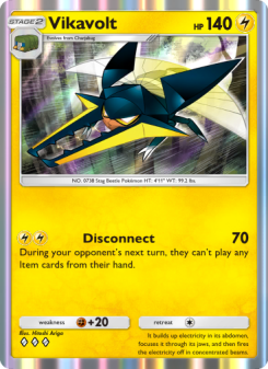 Vikavolt - pokemon TCG Card