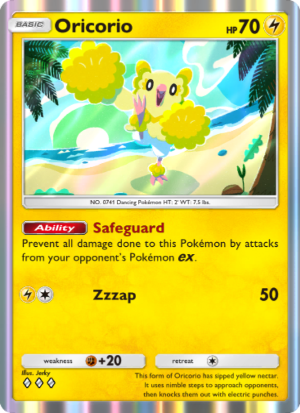 Oricorio - Pokémon TCG Card