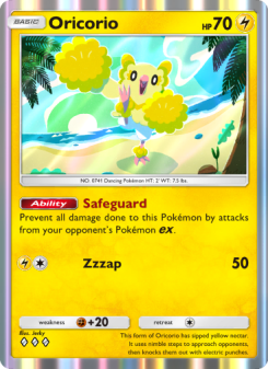 Oricorio - pokemon TCG Card