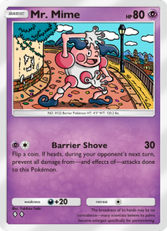 Mr. Mime - pokemon TCG Card