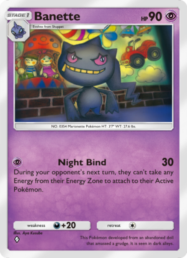 Banette - Pokémon TCG Card