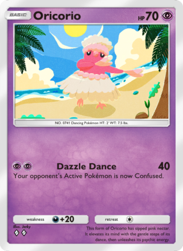 Oricorio - Pokémon TCG Card