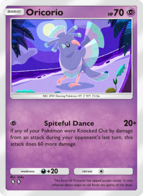 Oricorio - Pokémon TCG Card