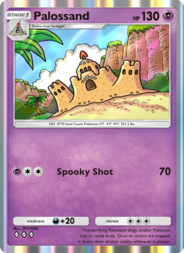 Palossand - Pokémon TCG Card