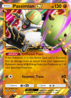 Passimian ex - pokemon TCG Card