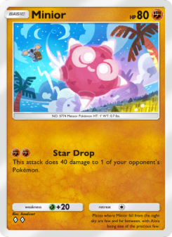 Minior - pokemon TCG Card