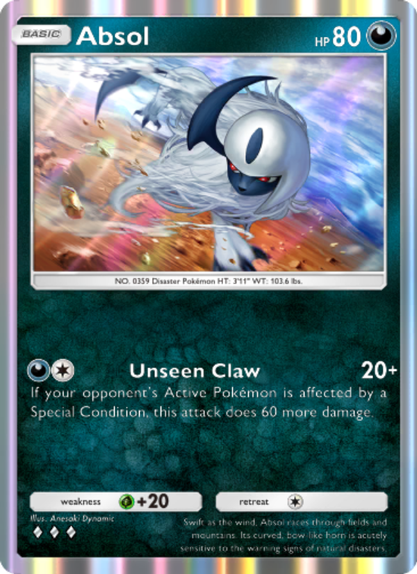 Absol - Pokémon TCG Card