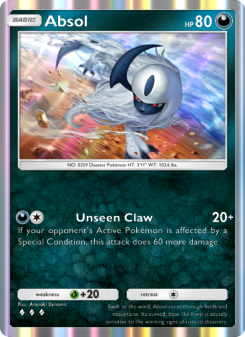 Absol - pokemon TCG Card