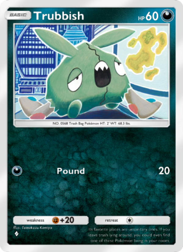 Trubbish - Pokémon TCG Card
