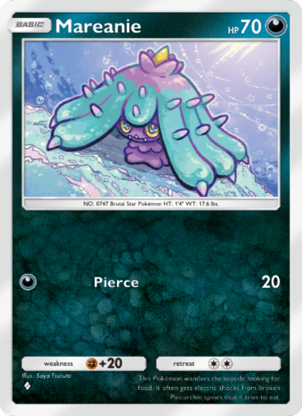 Mareanie - Pokémon TCG Card
