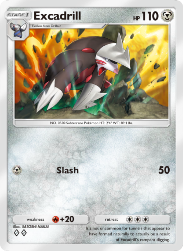 Excadrill - Pokémon TCG Card