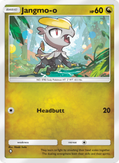 Jangmo-o - pokemon TCG Card