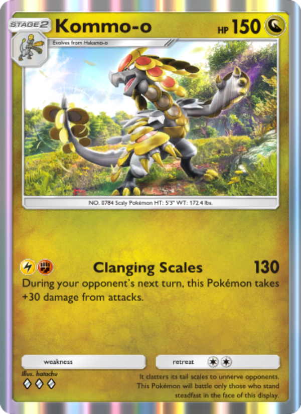 Kommo-o - Pokémon TCG Card