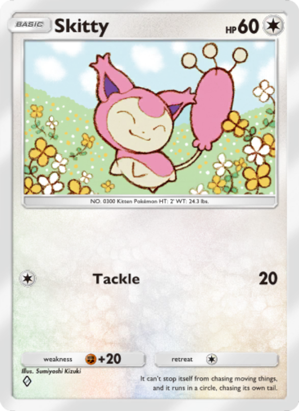 Skitty - Pokémon TCG Card