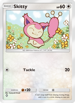 Skitty - pokemon TCG Card