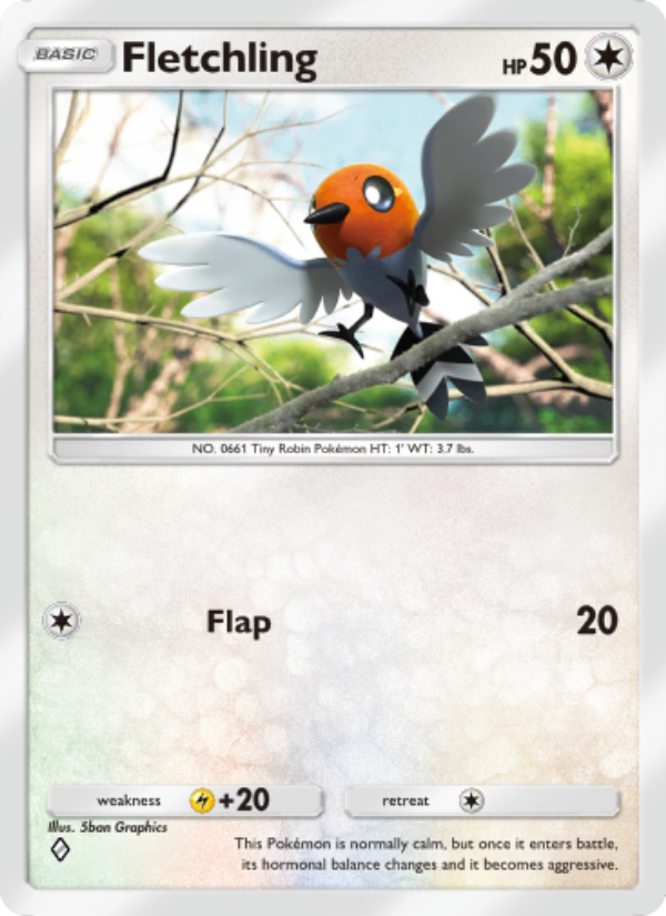 Fletchling - Pokémon TCG Card