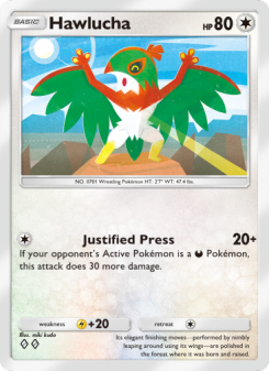 Hawlucha - pokemon TCG Card