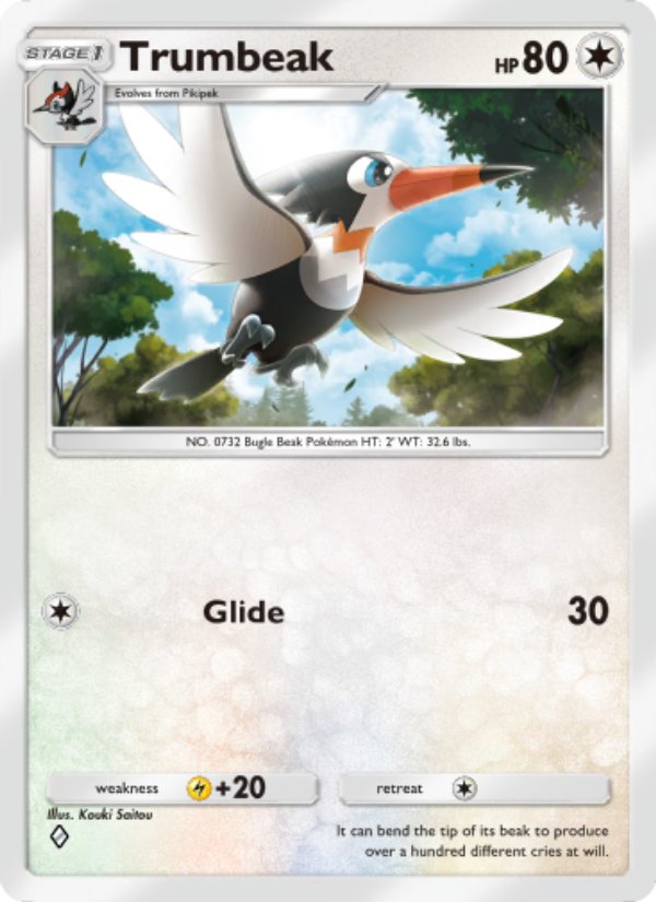Trumbeak - Pokémon TCG Card