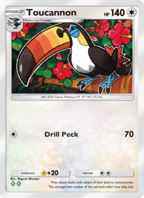 Toucannon - Pokémon TCG Card