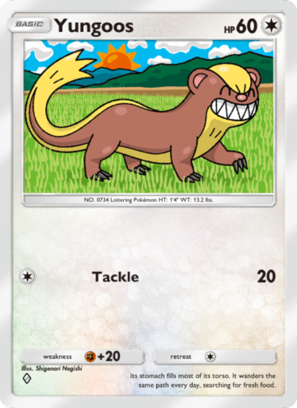 Yungoos - Pokémon TCG Card