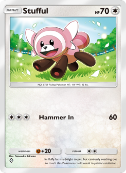 Stufful - pokemon TCG Card
