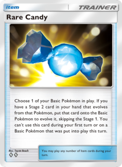 Rare Candy - pokemon TCG Card