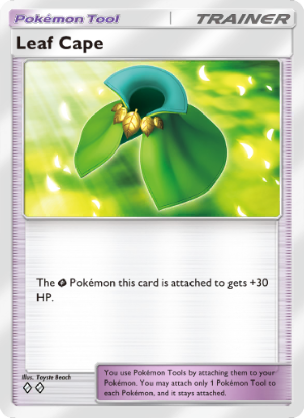Leaf Cape - Pokémon TCG Card