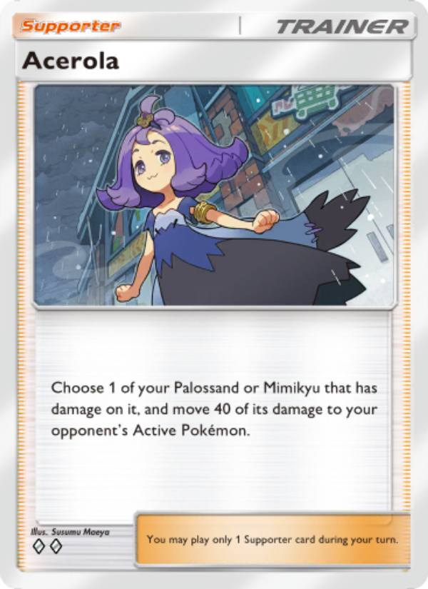 Acerola - Pokémon TCG Card